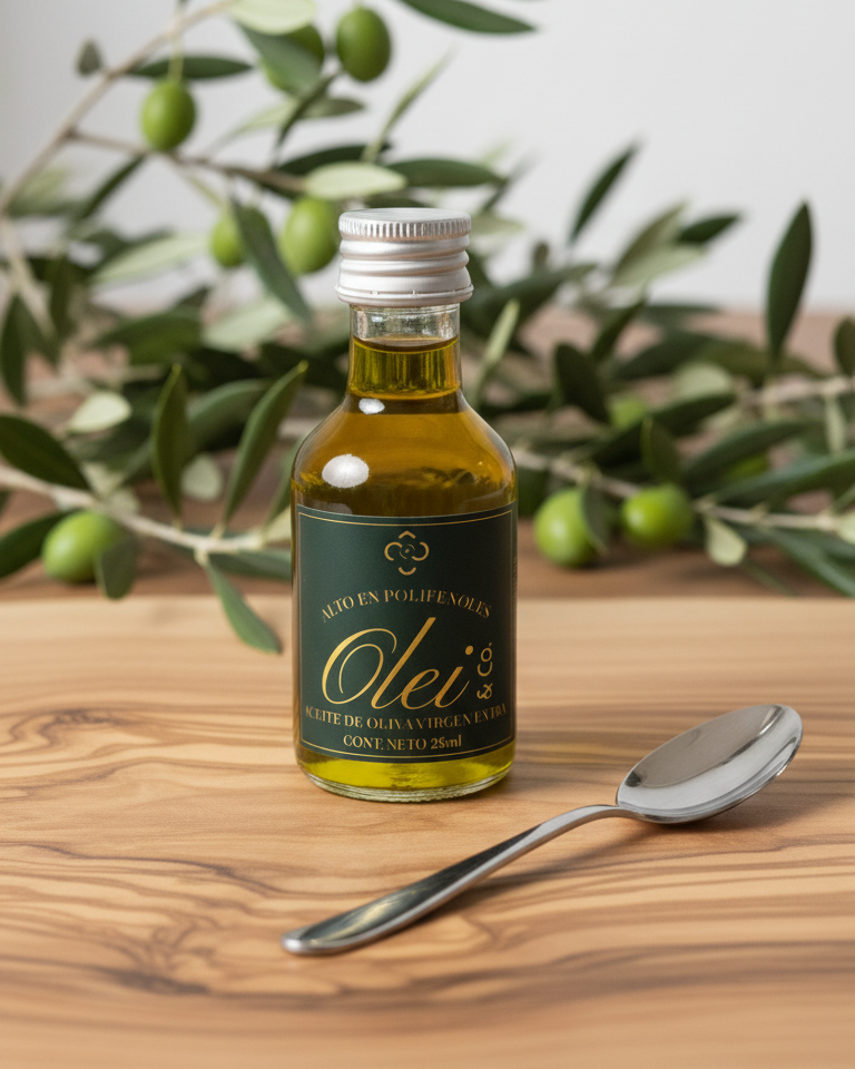 [Olei & Co] Aceite de Olive Virgen Extra Top en Polifenoles - 28ml x 6 