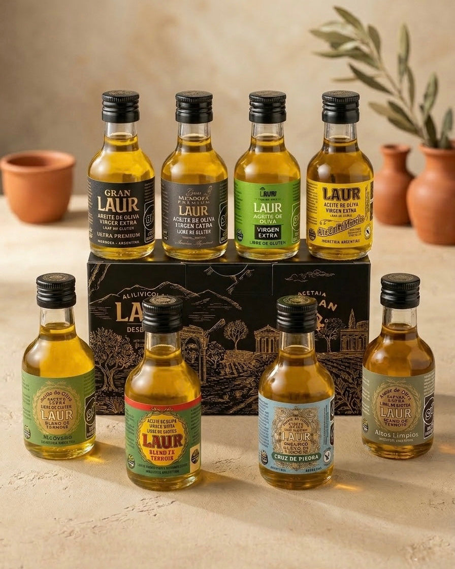 [Laur] Aceite de Oliva Caja de Degustación - 30ml x 8 