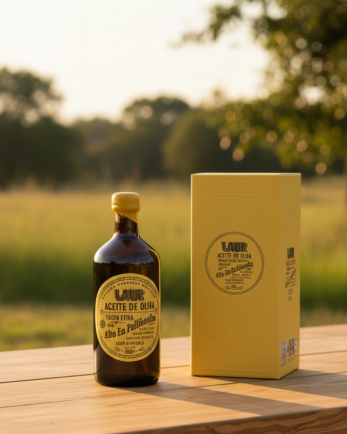 [Laur] Premium Extra Virgin Olive Oil Ultra High in Polyphenols - 500ml