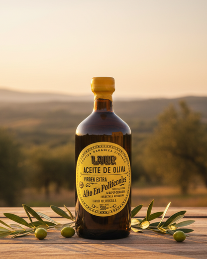 [Laur] Premium Extra Virgin Olive Oil Ultra High in Polyphenols - 500ml