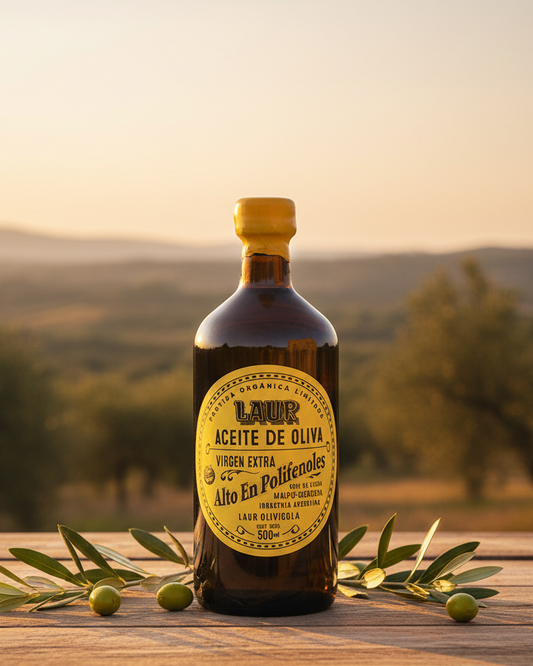 [Laur] Premium Extra Virgin Olive Oil Ultra High in Polyphenols - 500ml